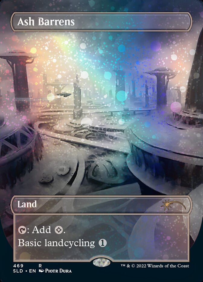 Ash Barrens (Galaxy Foil) [Secret Lair Drop Series] | Dumpster Cat Games