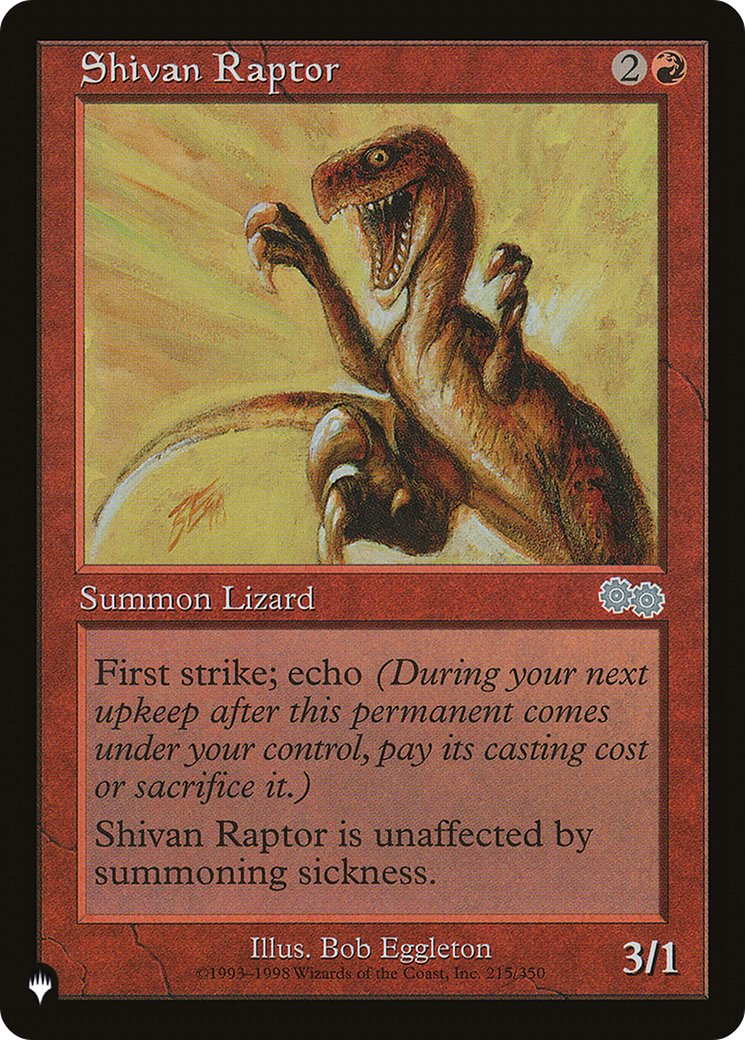 Shivan Raptor [The List] | Dumpster Cat Games