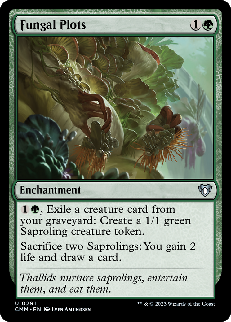 Fungal Plots [Commander Masters] | Dumpster Cat Games