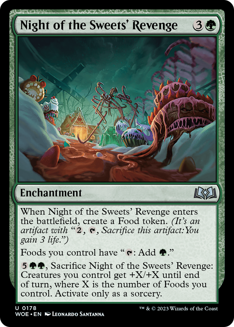 Night of the Sweets' Revenge [Wilds of Eldraine] | Dumpster Cat Games