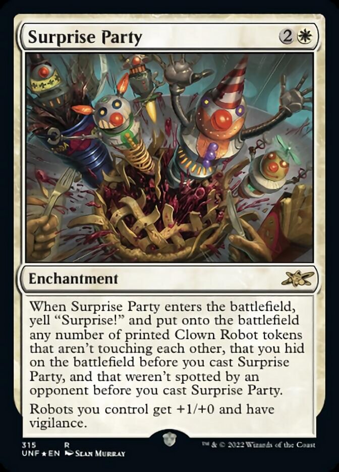 Surprise Party (Galaxy Foil) [Unfinity] | Dumpster Cat Games