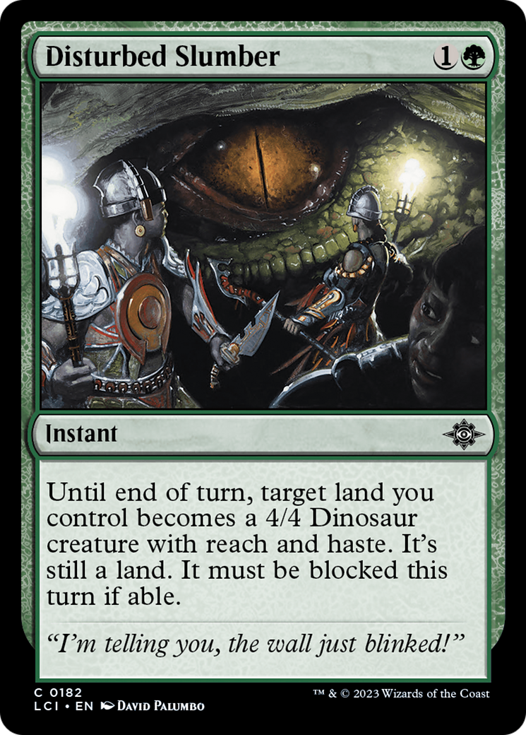 Disturbed Slumber [The Lost Caverns of Ixalan] | Dumpster Cat Games