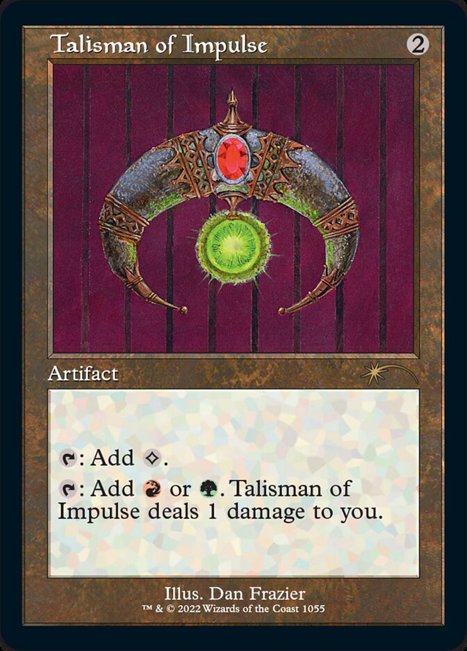 Talisman of Impulse [Secret Lair Drop Series] | Dumpster Cat Games
