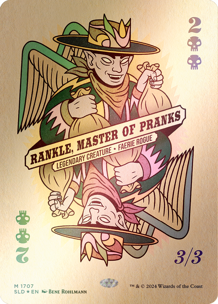 Rankle, Master of Pranks (Rainbow Foil) [Secret Lair Drop Series] | Dumpster Cat Games