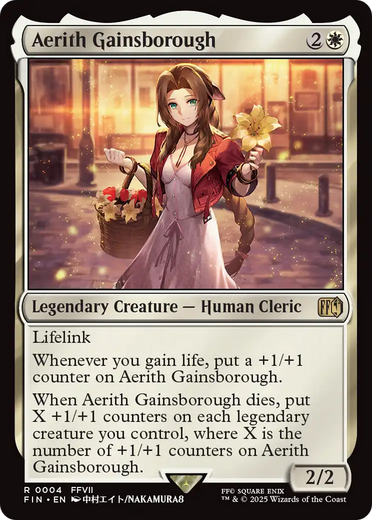 Aerith Gainsborough [FINAL FANTASY] | Dumpster Cat Games