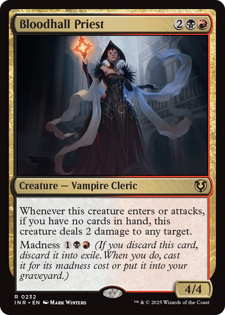 Bloodhall Priest [Innistrad Remastered] | Dumpster Cat Games