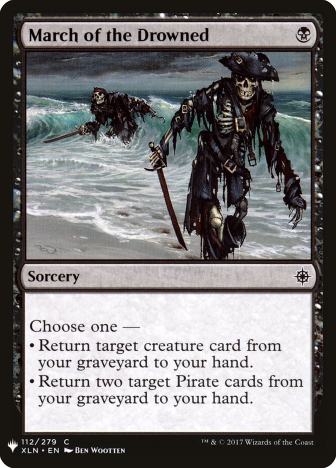 March of the Drowned [Mystery Booster] | Dumpster Cat Games