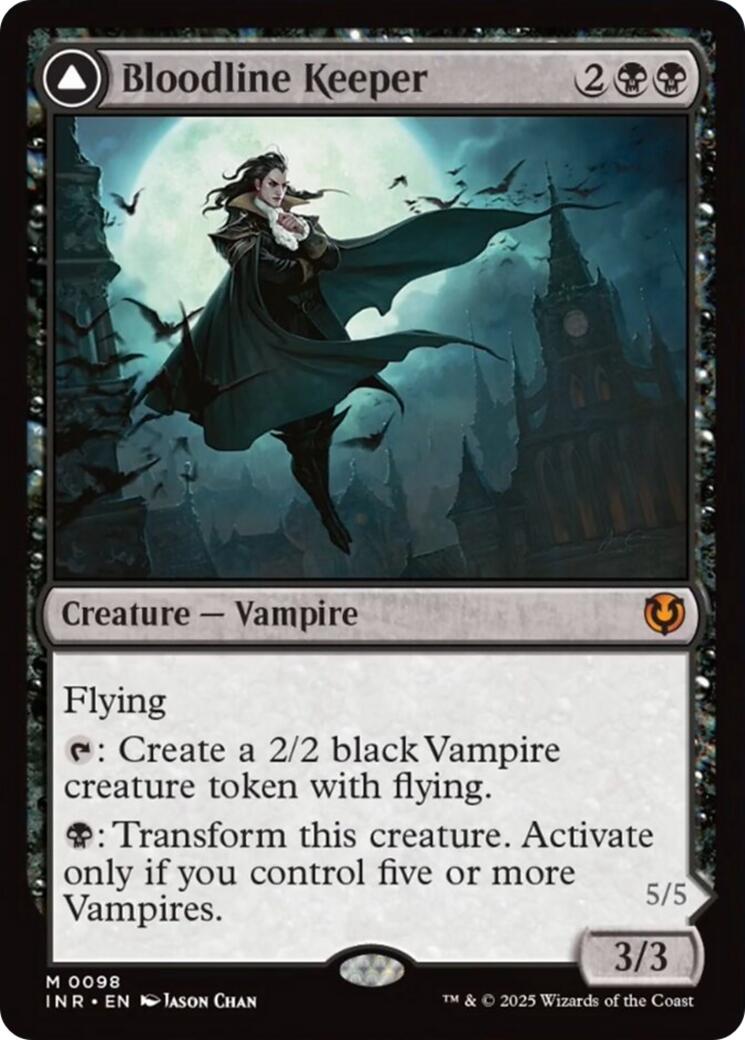 Bloodline Keeper // Lord of Lineage [Innistrad Remastered] | Dumpster Cat Games