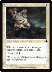Lunarch Veteran // Luminous Phantom (Retro Frame) [Innistrad Remastered] | Dumpster Cat Games