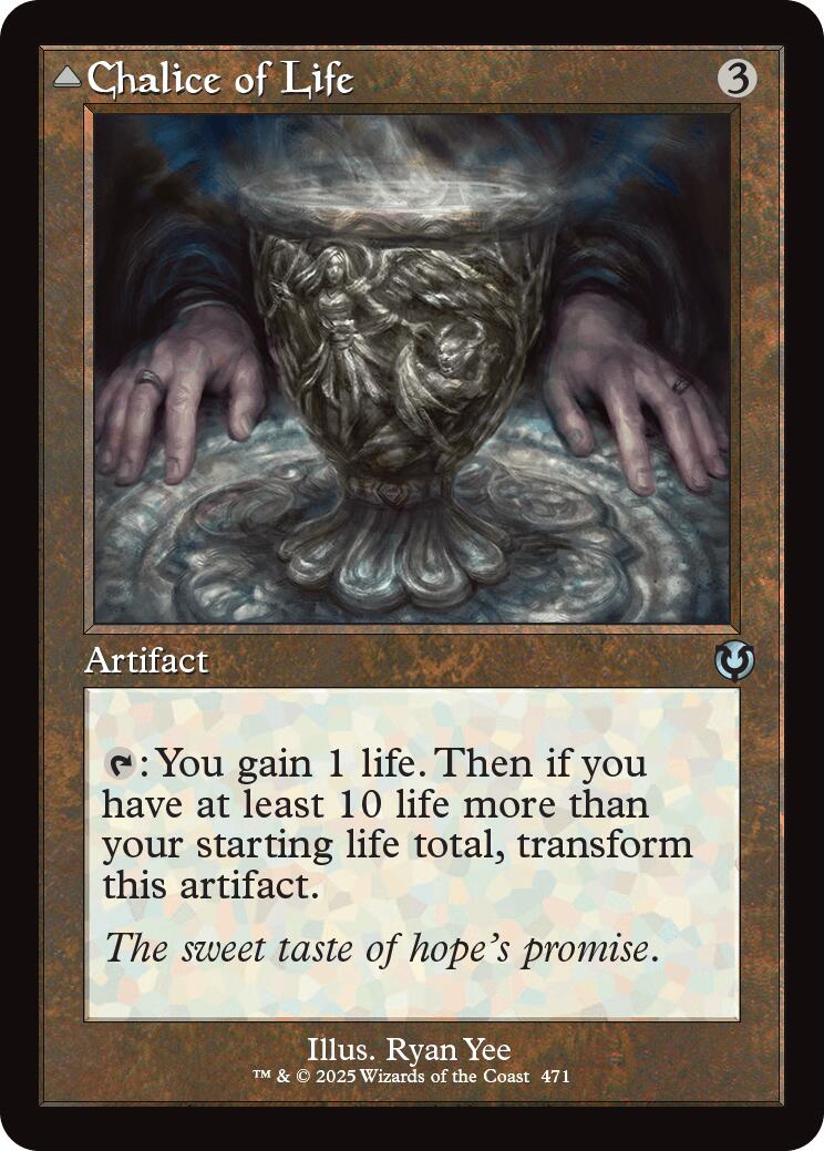 Chalice of Life // Chalice of Death (Retro Frame) [Innistrad Remastered] | Dumpster Cat Games