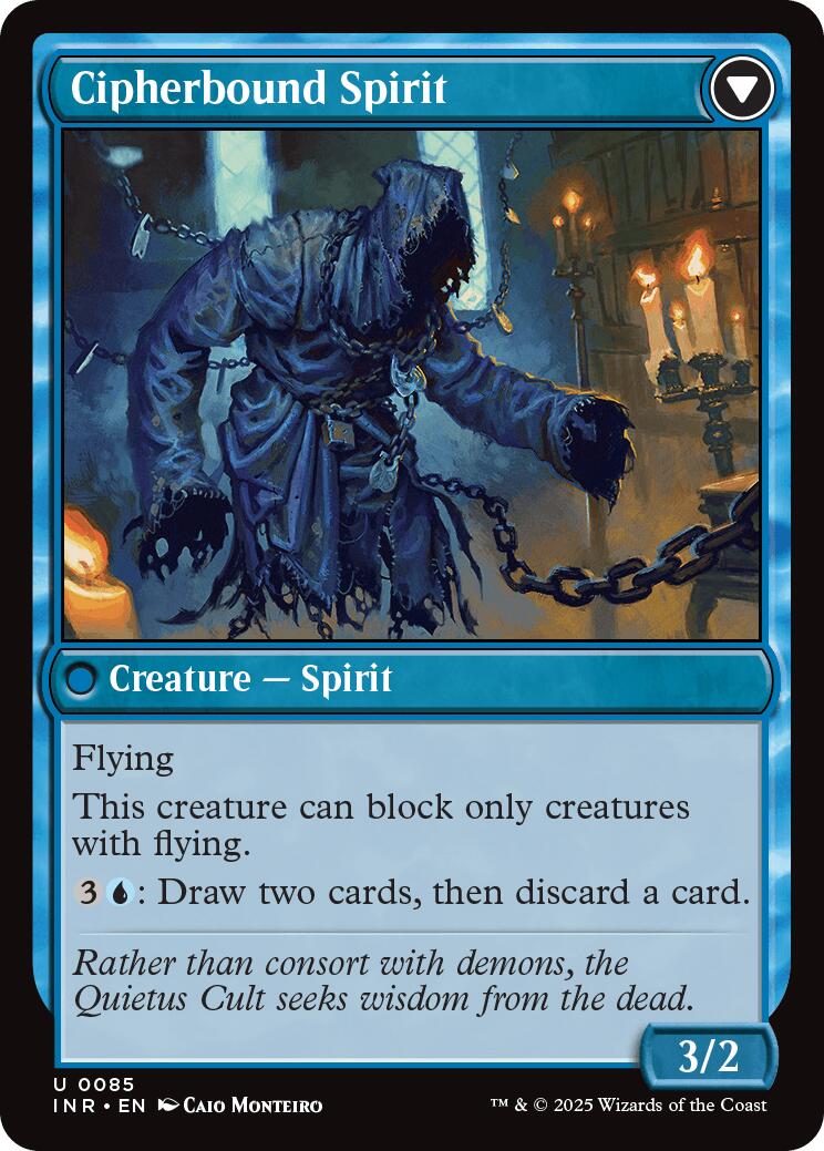 Soulcipher Board // Cipherbound Spirit [Innistrad Remastered] | Dumpster Cat Games