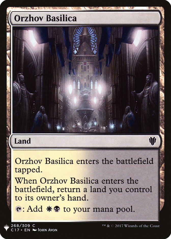Orzhov Basilica [Mystery Booster] | Dumpster Cat Games