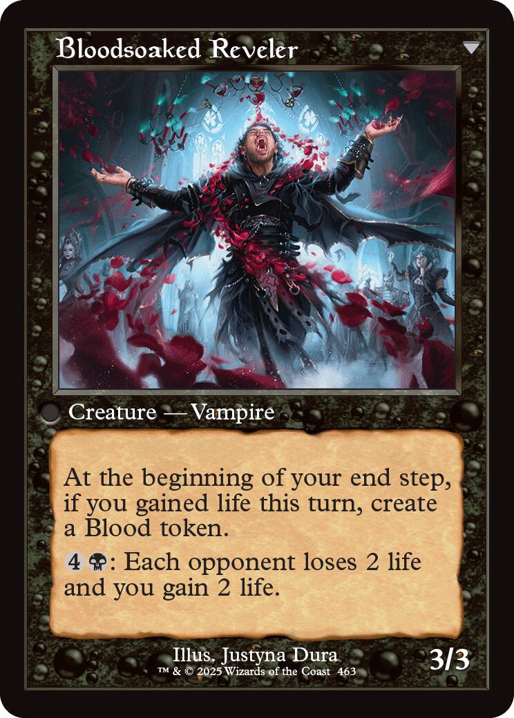 Restless Bloodseeker // Bloodsoaked Reveler (Retro Frame) [Innistrad Remastered] | Dumpster Cat Games