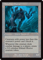 Shrill Howler // Howling Chorus (Retro Frame) [Innistrad Remastered] | Dumpster Cat Games