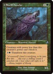 Shrill Howler // Howling Chorus (Retro Frame) [Innistrad Remastered] | Dumpster Cat Games