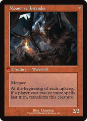 Village Messenger // Moonrise Intruder (Retro Frame) [Innistrad Remastered] | Dumpster Cat Games