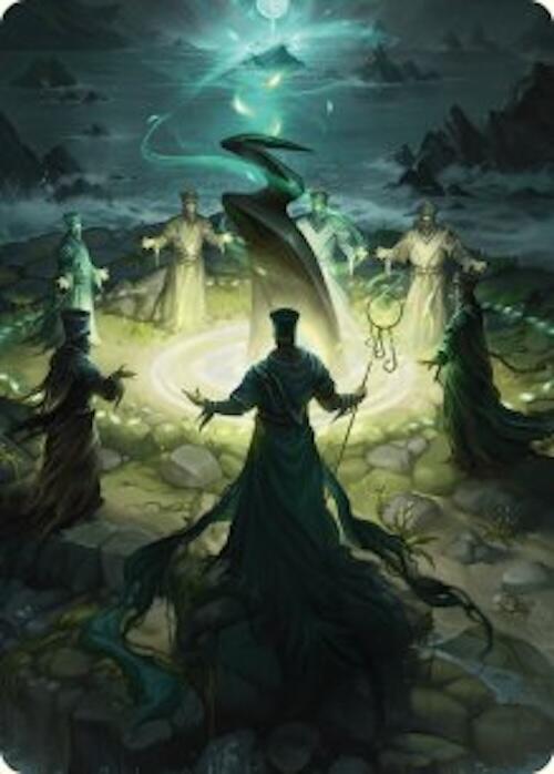 Cryptolith Rite Art Card [Innistrad Remastered Art Series] | Dumpster Cat Games