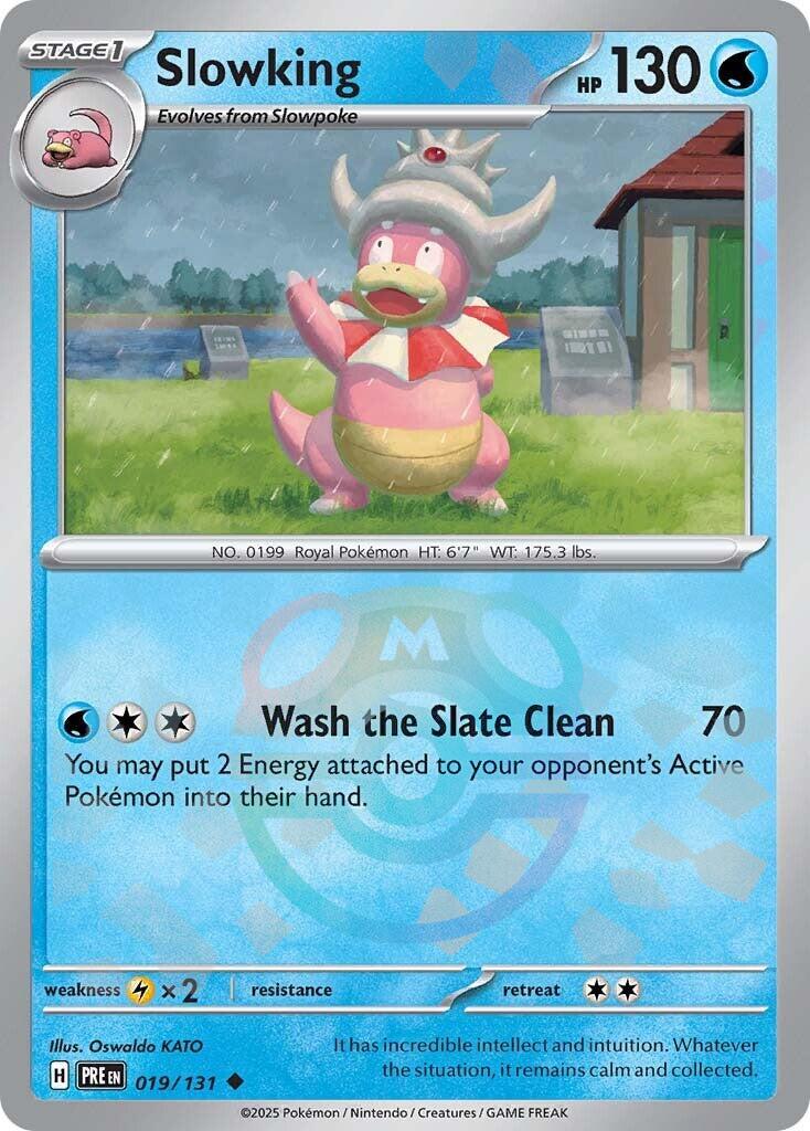 Slowking (019/131) (Master Ball Pattern) [Scarlet & Violet: Prismatic Evolutions] | Dumpster Cat Games