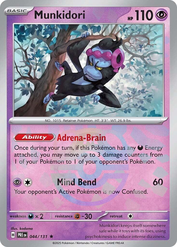 Munkidori (044/131) (Master Ball Pattern) [Scarlet & Violet: Prismatic Evolutions] | Dumpster Cat Games