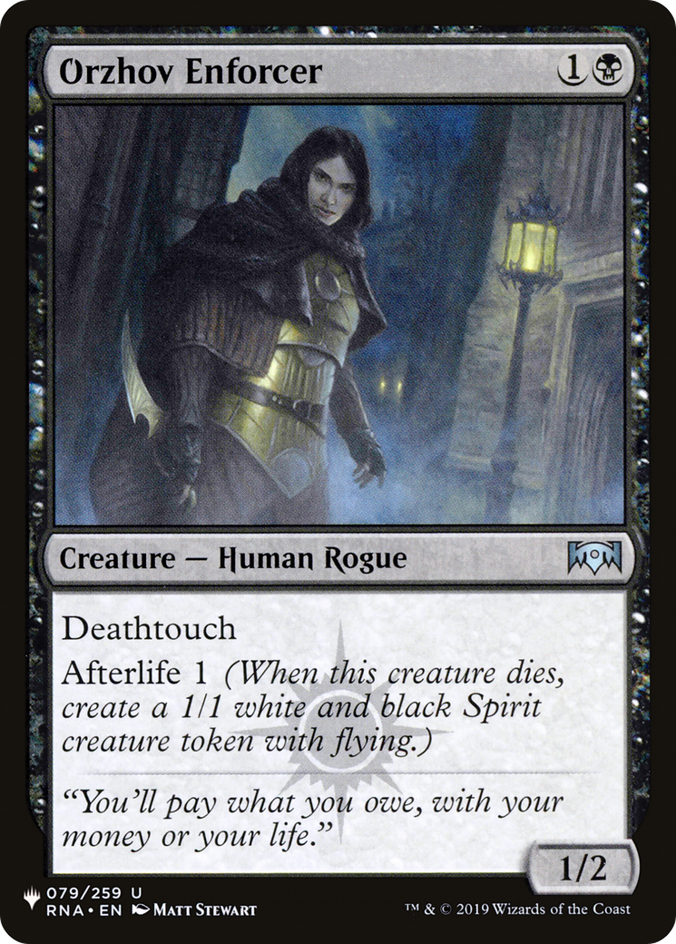 Orzhov Enforcer [The List] | Dumpster Cat Games
