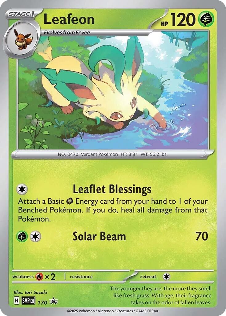 Leafeon (SVP170) [Scarlet & Violet: Black Star Promos] | Dumpster Cat Games