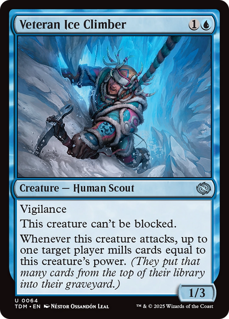 Veteran Ice Climber [Tarkir: Dragonstorm] | Dumpster Cat Games