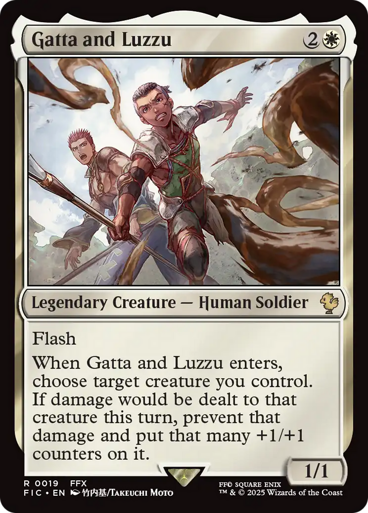 Gatta and Luzzu [FINAL FANTASY Commander] | Dumpster Cat Games