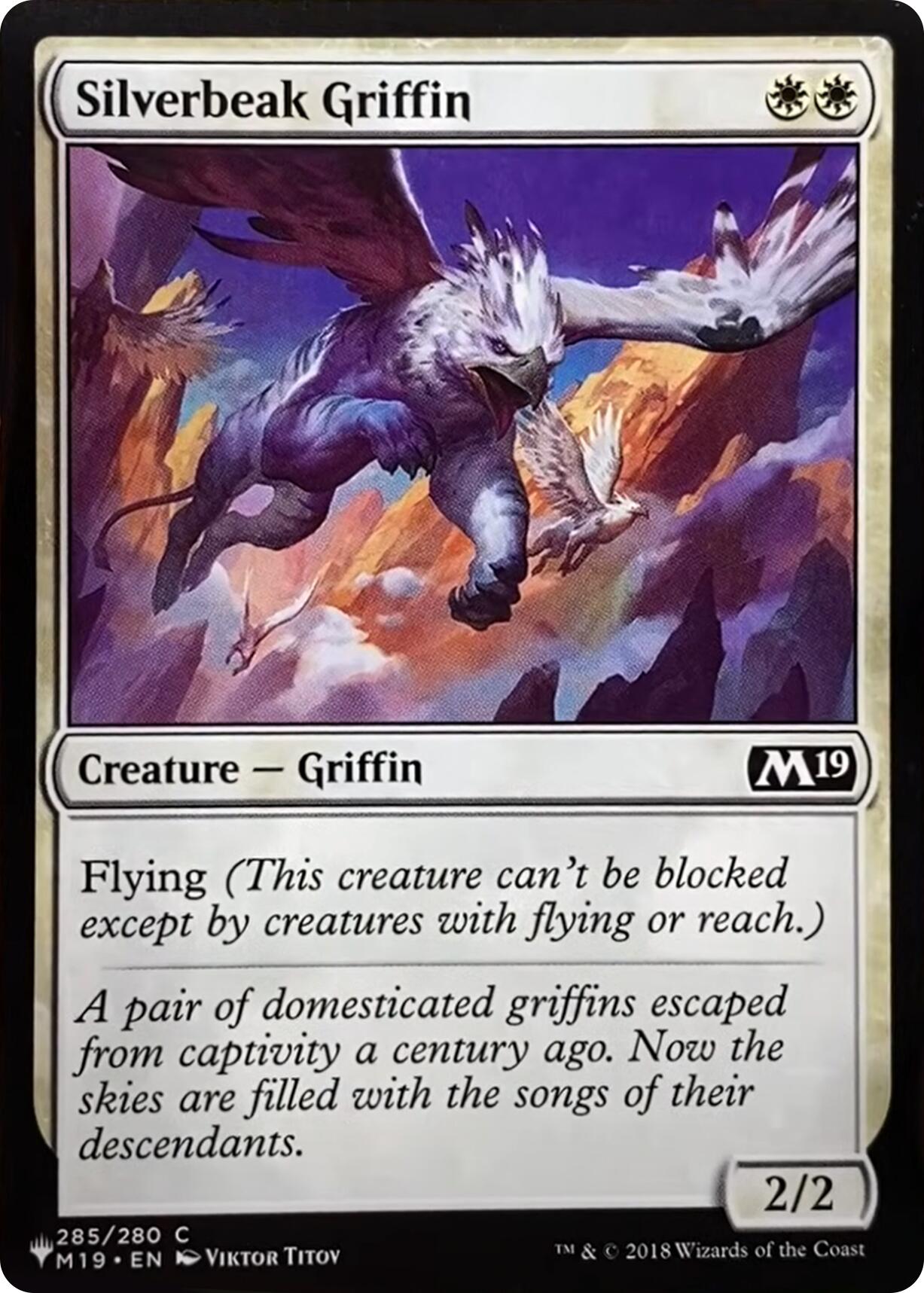 Silverbeak Griffin [The List] | Dumpster Cat Games