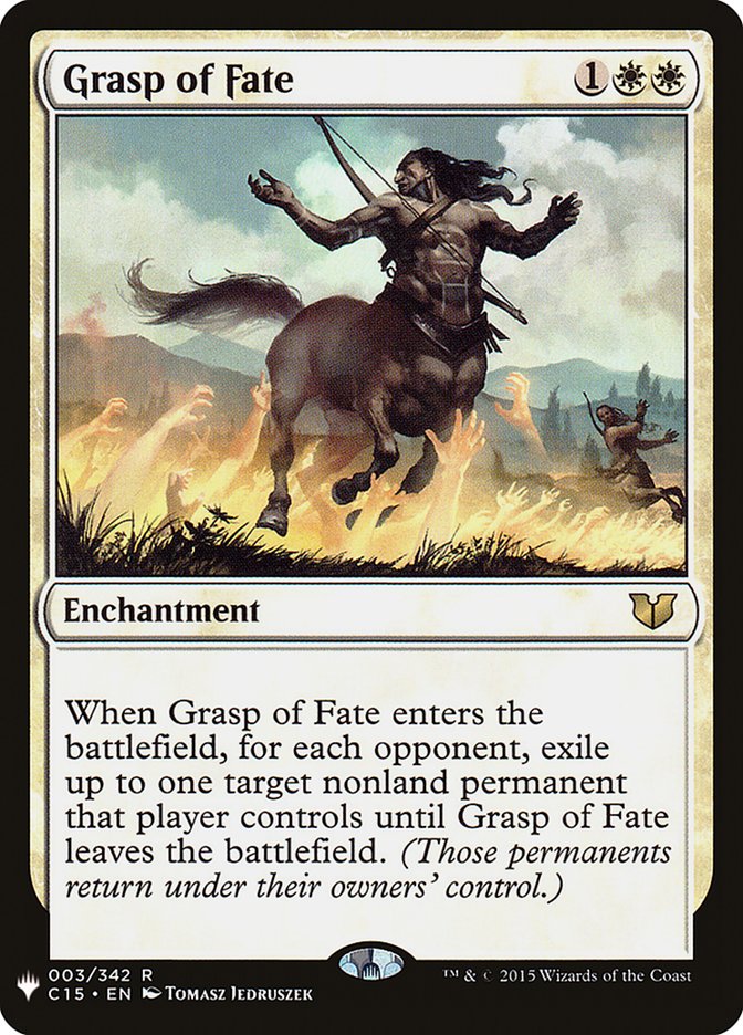 Grasp of Fate [The List] | Dumpster Cat Games