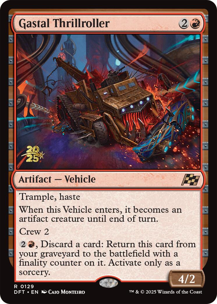 Gastal Thrillroller [Aetherdrift Prerelease Promos] | Dumpster Cat Games