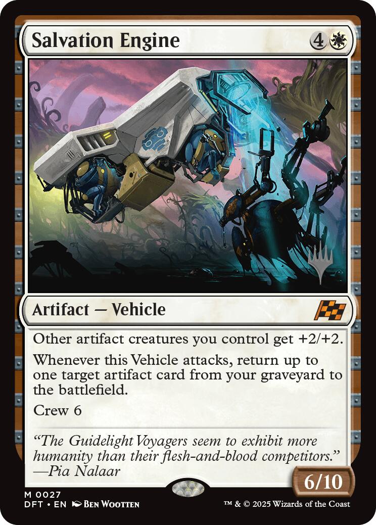 Salvation Engine (Promo Pack) [Aetherdrift Promos] | Dumpster Cat Games