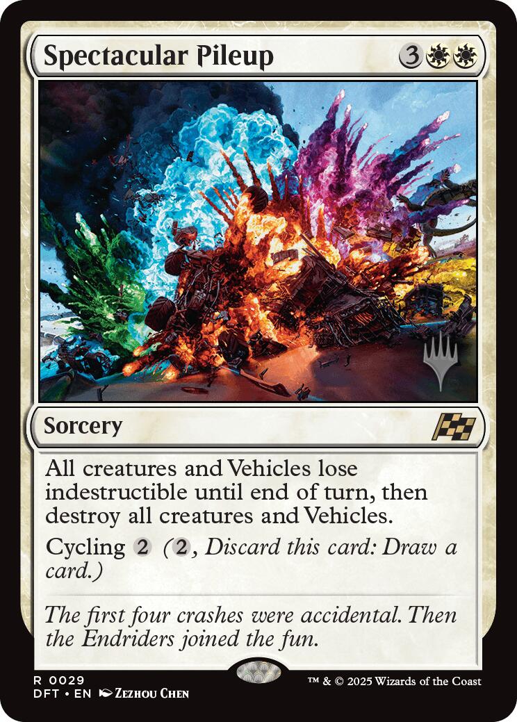 Spectacular Pileup (Promo Pack) [Aetherdrift Promos] | Dumpster Cat Games