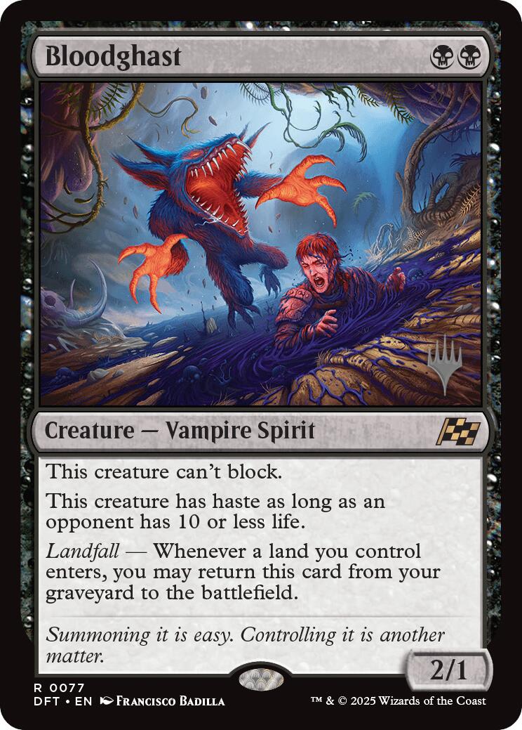 Bloodghast (Promo Pack) [Aetherdrift Promos] | Dumpster Cat Games