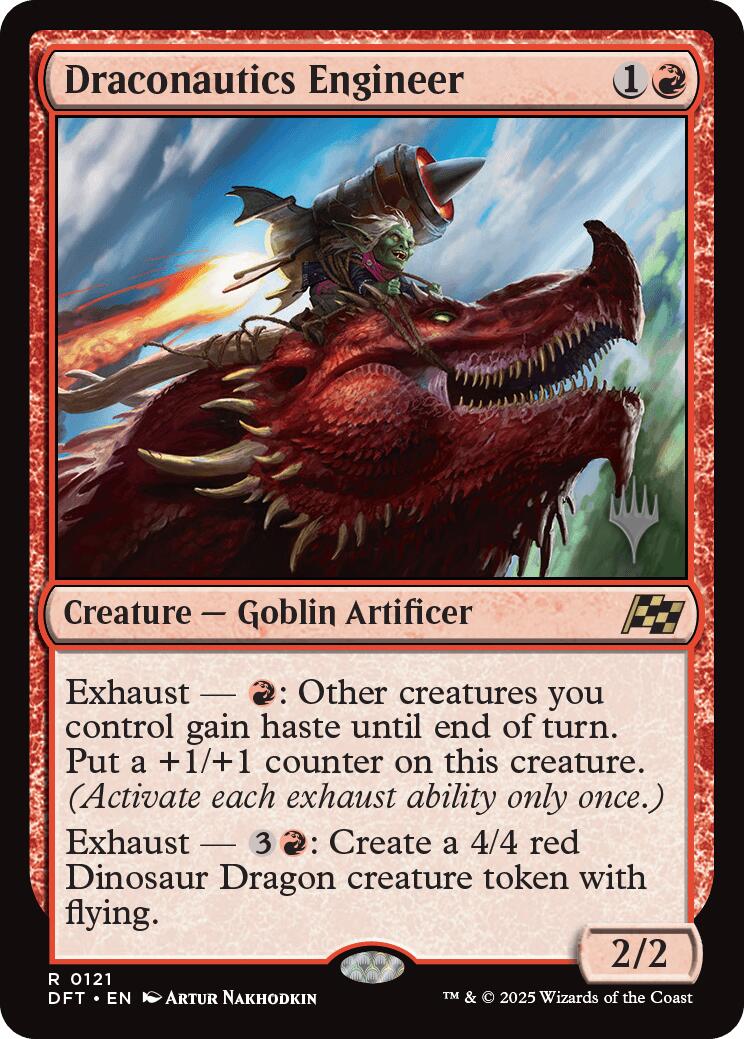 Draconautics Engineer (Promo Pack) [Aetherdrift Promos] | Dumpster Cat Games