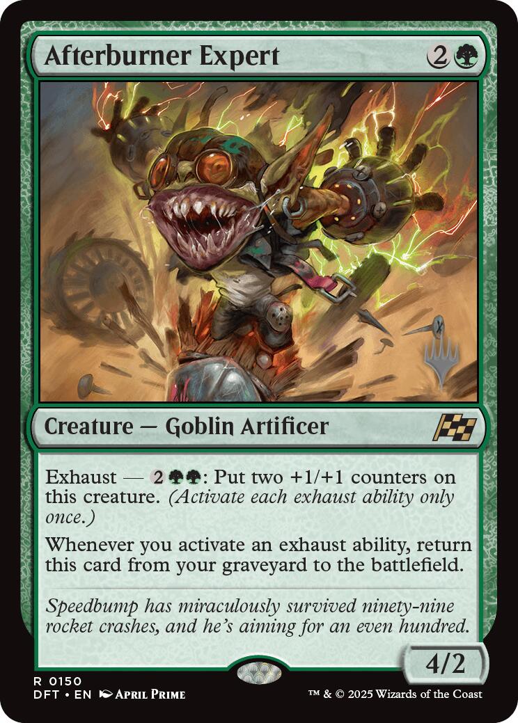 Afterburner Expert (Promo Pack) [Aetherdrift Promos] | Dumpster Cat Games