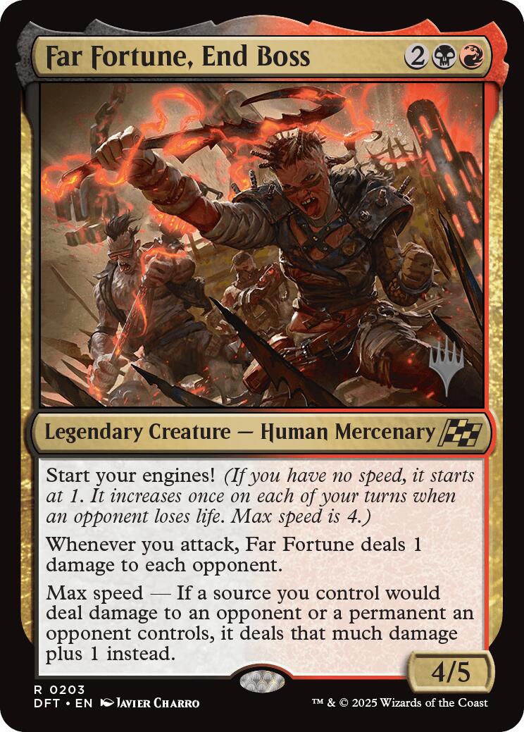 Far fortune, End Boss (Promo Pack) [Aetherdrift Promos] | Dumpster Cat Games