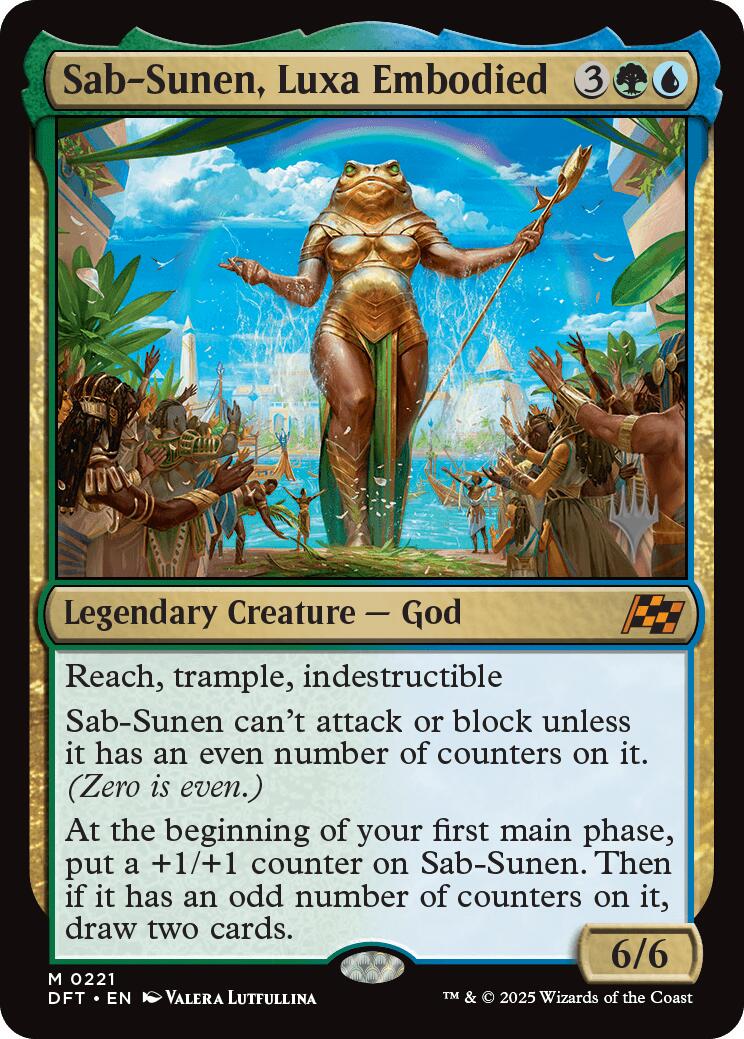 Sab-Sunen, Luxa Embodied (Promo Pack) [Aetherdrift Promos] | Dumpster Cat Games