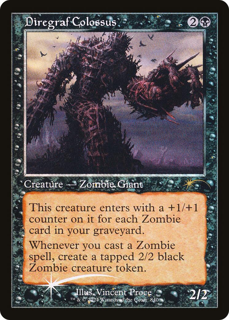 Diregraf Colossus (Retro Frame) [Secret Lair Drop Series] | Dumpster Cat Games