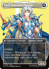 Cecil, Dark Knight // Cecil, Redeemed Paladin (Borderless) [FINAL FANTASY] | Dumpster Cat Games