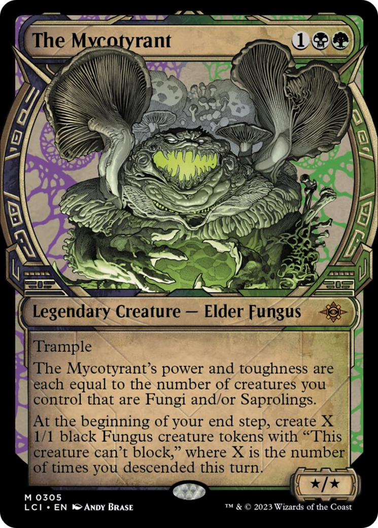 The Mycotyrant (Showcase) [The Lost Caverns of Ixalan] | Dumpster Cat Games
