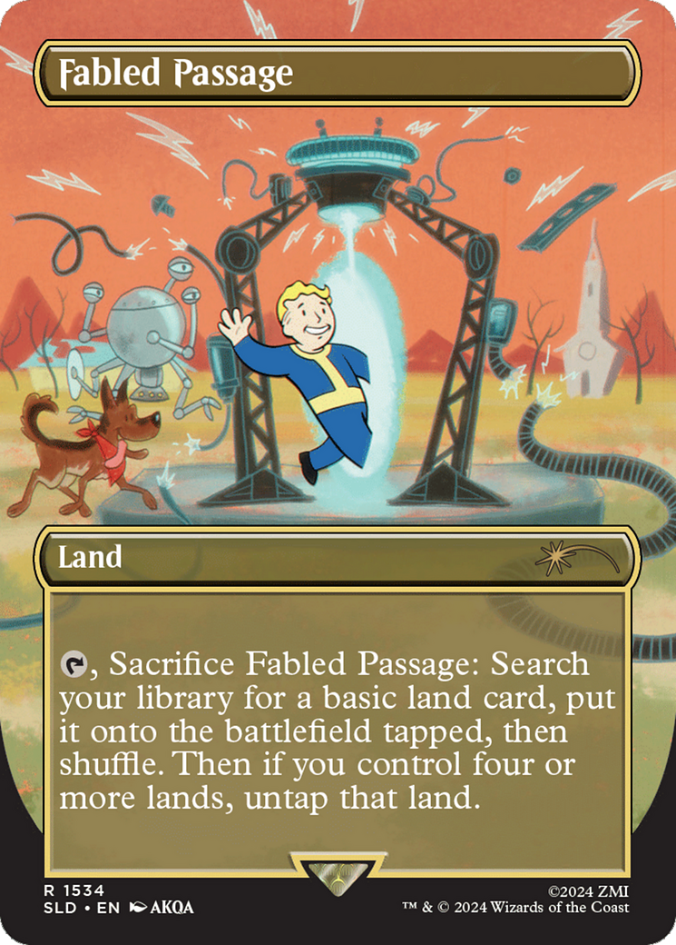 Fabled Passage (1534) [Secret Lair Drop Series] | Dumpster Cat Games
