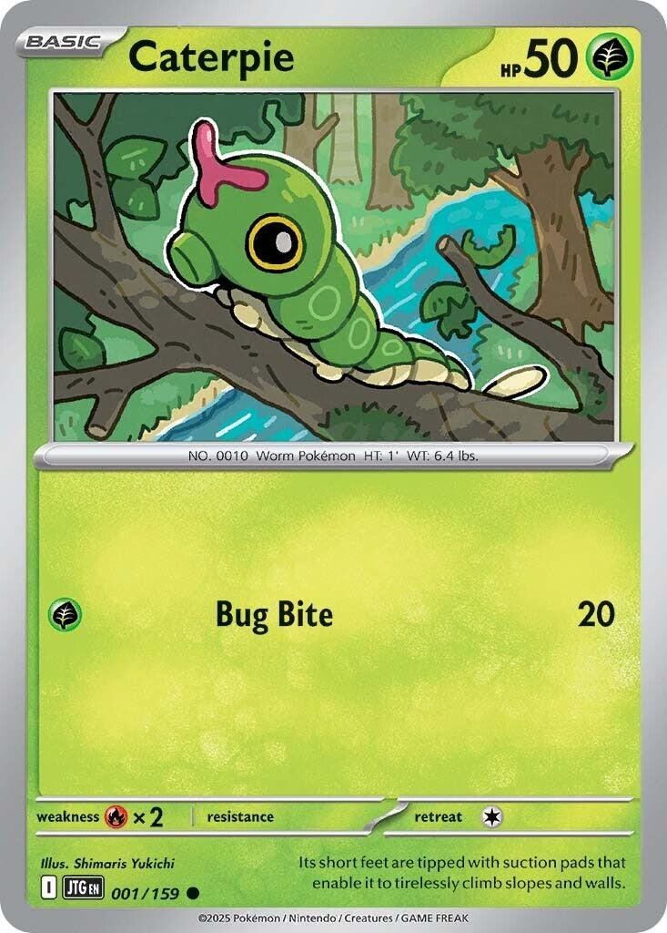 Caterpie (001/159) [Scarlet & Violet: Journey Together] | Dumpster Cat Games