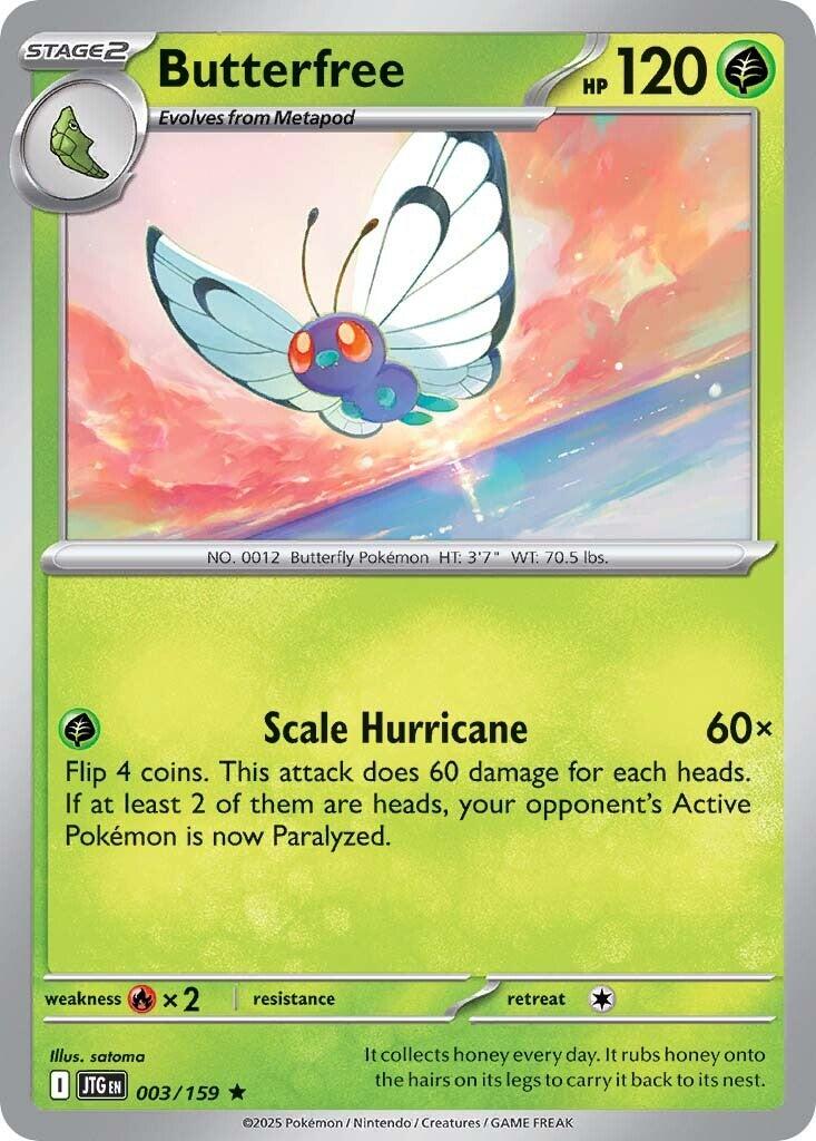Butterfree (003/159) [Scarlet & Violet: Journey Together] | Dumpster Cat Games