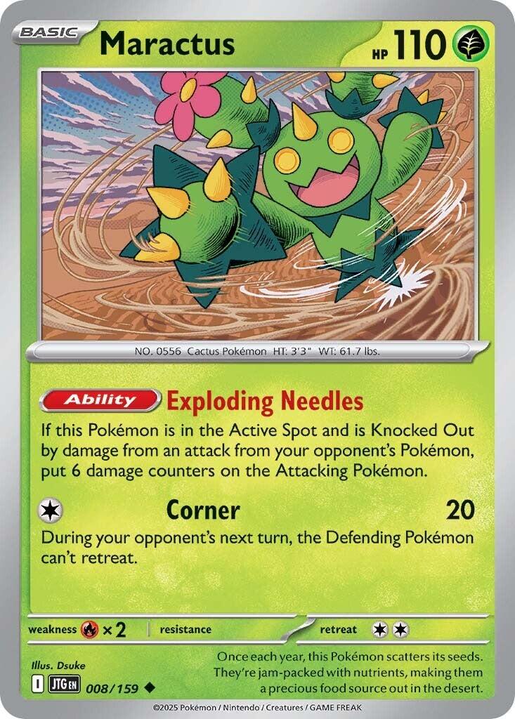 Maractus (008/159) [Scarlet & Violet: Journey Together] | Dumpster Cat Games