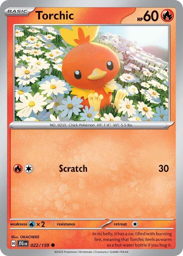 Torchic (022/159) [Scarlet & Violet: Journey Together] | Dumpster Cat Games