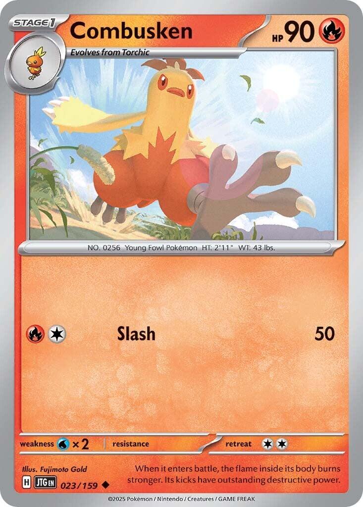 Combusken (023/159) [Scarlet & Violet: Journey Together] | Dumpster Cat Games