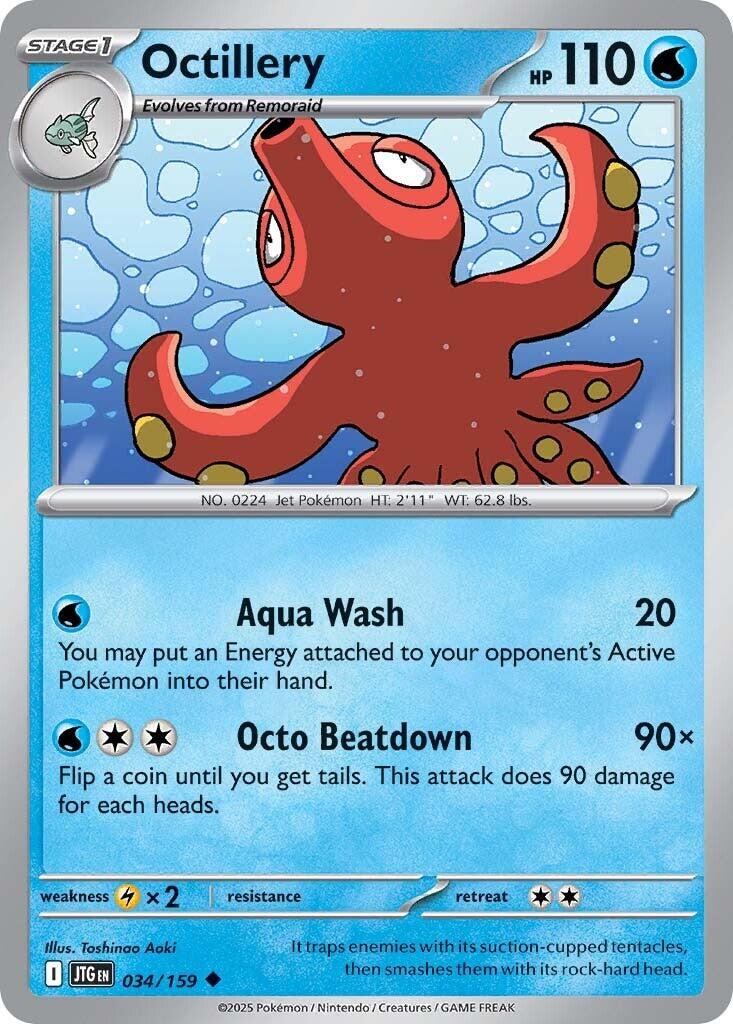 Octillery (034/159) [Scarlet & Violet: Journey Together] | Dumpster Cat Games