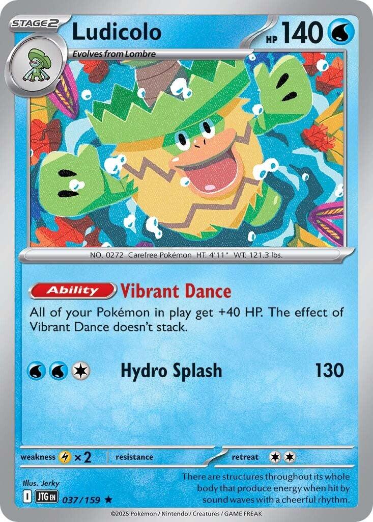 Ludicolo (037/159) [Scarlet & Violet: Journey Together] | Dumpster Cat Games