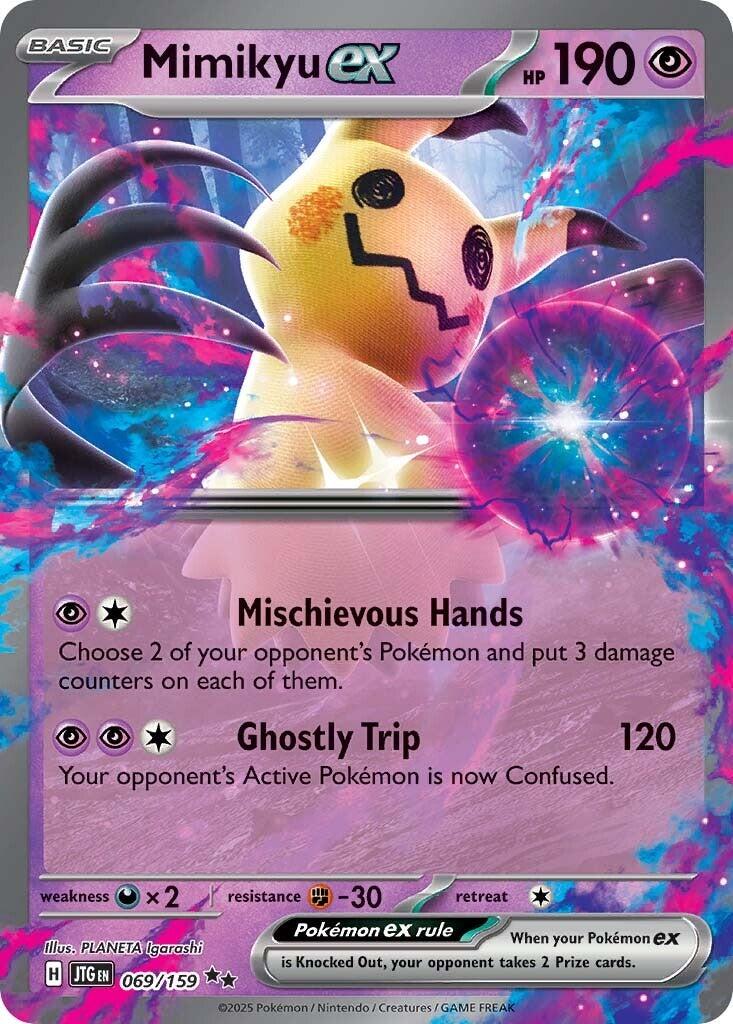 Mimikyu ex (069/159) [Scarlet & Violet: Journey Together] | Dumpster Cat Games