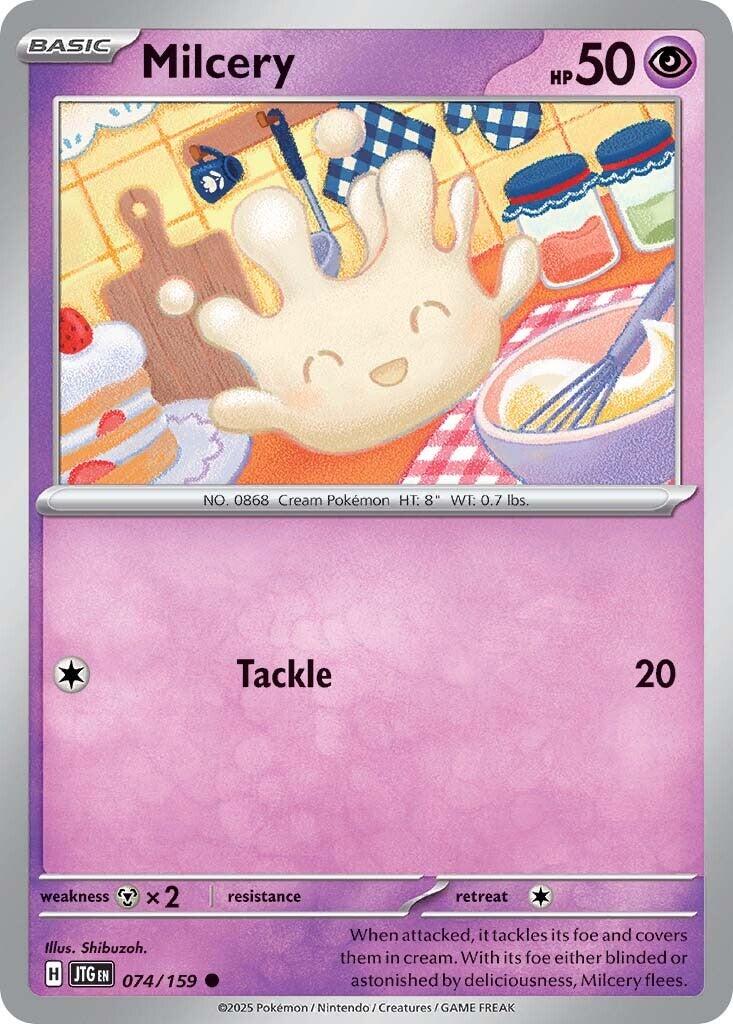 Milcery (074/159) [Scarlet & Violet: Journey Together] | Dumpster Cat Games